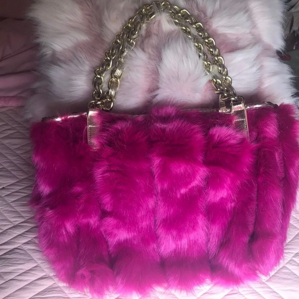 Fur betsey bag